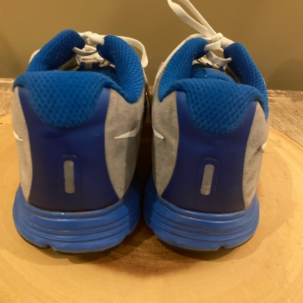 Nike Lunar Elite 2 Grey & Blue/white‎ 429784-10 MENS 10.5 - Picture 8 of 13
